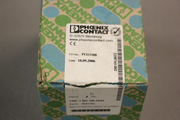 LOT OF 5 NEW PHOENIX CONTACT TMC 1 M1 100 16,0A TERMINAL BLOCKS