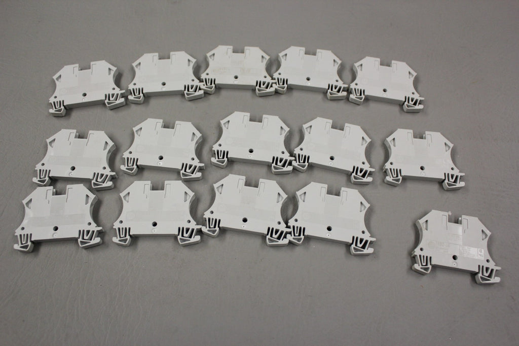 LOT OF 15 ALLEN BRADLEY TERMINAL BLOCK 1492-J4
