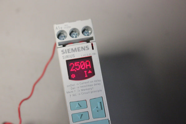 SIEMENS DIGITAL CURRENT MONITORING RELAY 3UG4622-1AW30
