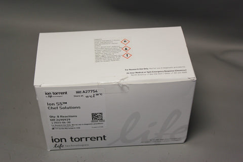 NEW IONTORRENT ION S5 CHEF SUPPLIES A27755