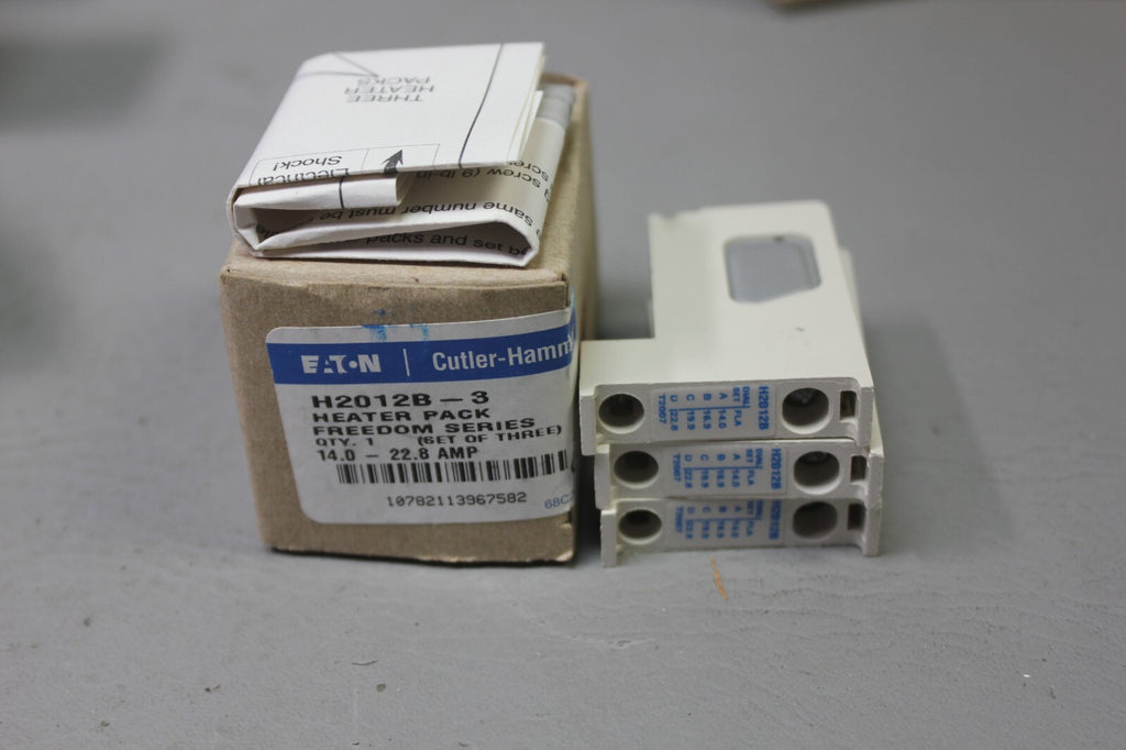 NEW EATON CUTLER HAMMER FREEDOM SERIES HEATER PACK H2012B-3