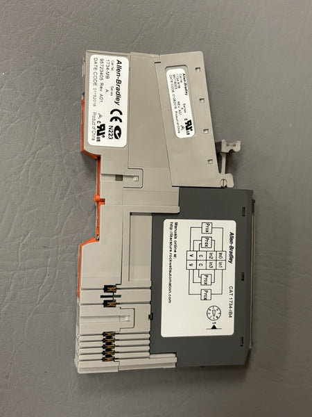 Allen Bradley 1734-IB4 Input Module With 1734-MB & 1734-RTB