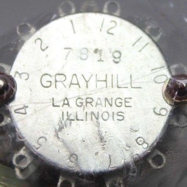 Grayhill 12 Position Rotary Switch 7819 4 Deck