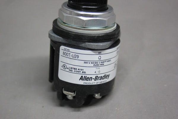 NEW ALLEN BRADLEY POTENTIOMETER POT 800T-U29 SER. Q