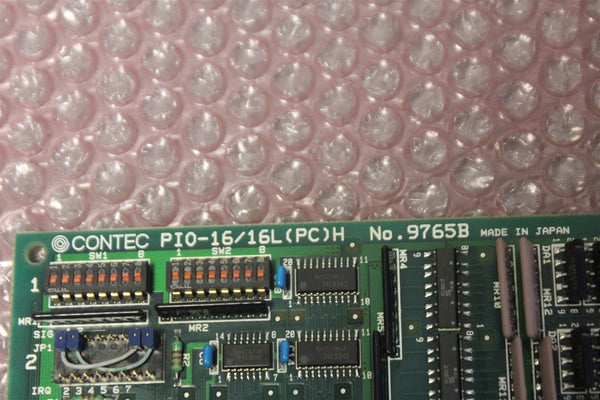 CONTEC DIGITAL I/O BOARD PIO-16/16L(PC)H (9765B)