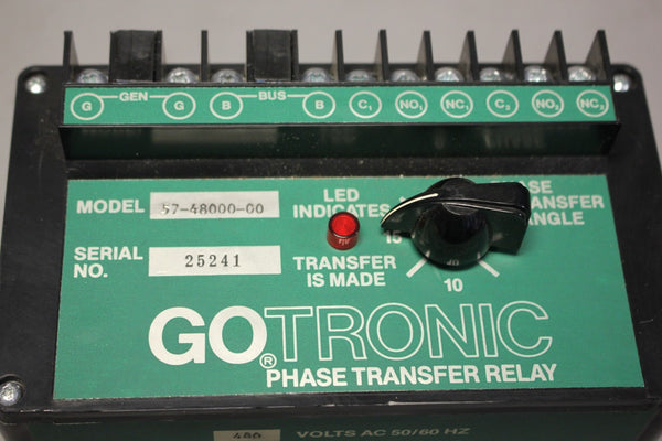 GOTRONIC PHASE TRANSFER RELAY 57-48000-00