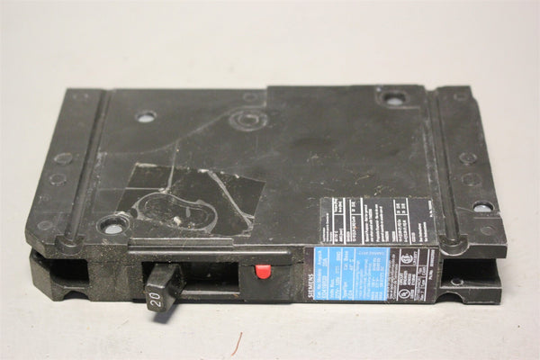 Lot of 5 Unused SIEMENS MOLDED CASE CIRCUIT BREAKER ED41B020