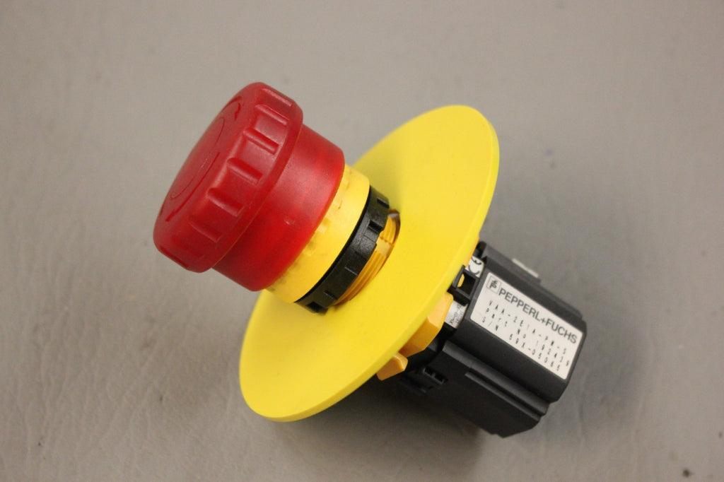 PEPPERl FUCHS VAA-2E1A-PM-S 192439 EMERGENCY STOP BUTTON