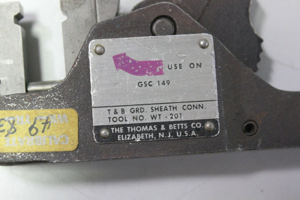 Thomas and betts 2013  Crimp Hand Crimping Tool crimper