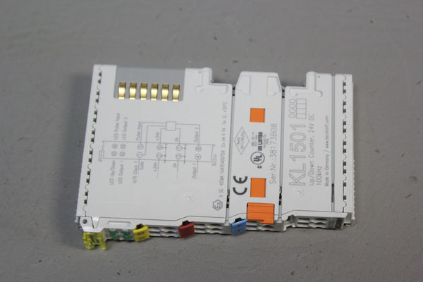 BECKHOFF I/O COUNTER MODULE KL1501 – PALM INDUSTRIAL