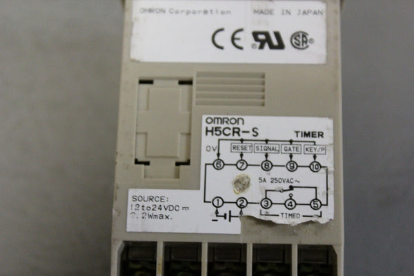 OMRON H5CR-S TIMER MODULE