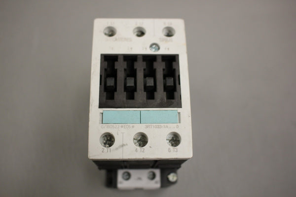 SIEMENS SIRIUS CONTACTOR 3RT1033-1A..0