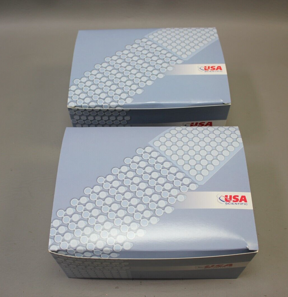 NEW USA SCIENTIFIC TEMPASSURE 0.2ML PCR 8 TUBE STRIPS 1402-4700 228 STRIPS