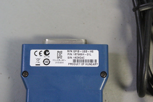 NATIONAL INSTRUMENTS NI GPIB-USB-HS ADAPTER