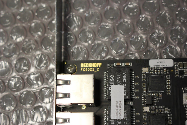 BECKHOFF FC9022 DUAL ETHERNET CARD