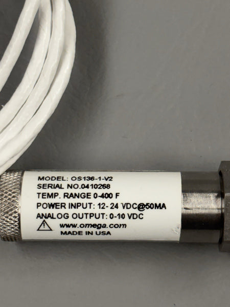 Omega OS136A-1-V2 Miniature Infrared Temperature Sensor/Transmitter