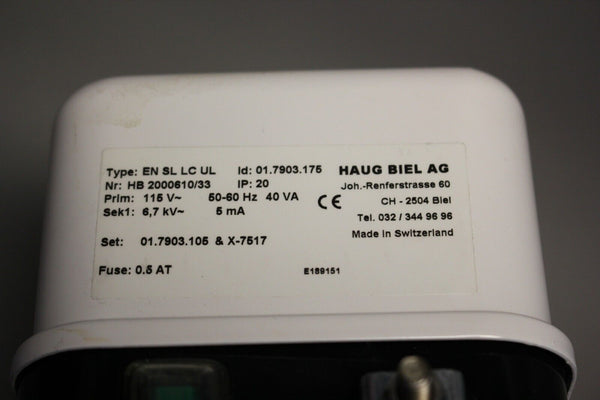 METTLER TOLEDO/HAUG ANTI STATIC POWER SUPPLY HB 2000610/33 01.7903.175
