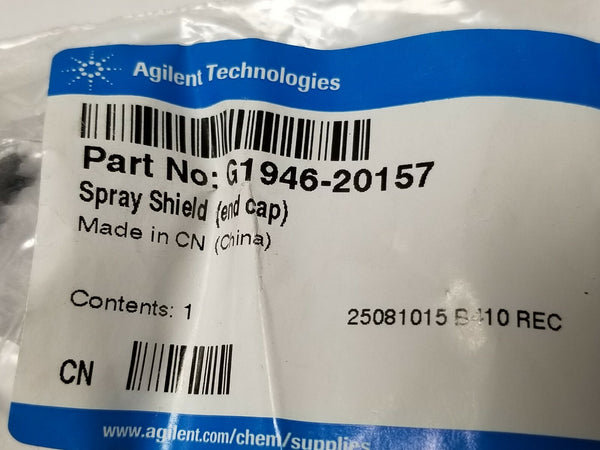New Agilent Spray Shield (end cap) G1946-20157