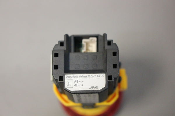 PEPPERL FUCHS  TWIST TO RELEASE EMERGENCY STOP ILLUMINATED PUSHBUTTON SWITCH
