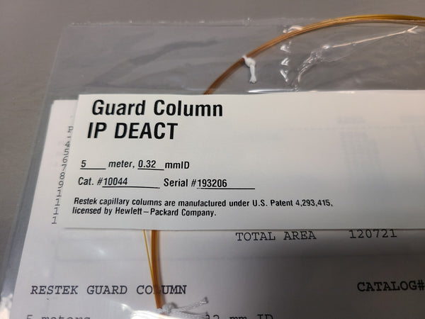 NEW RESTEK IP DEAC GUARD COLUMN 10044 FUSED SILICA
