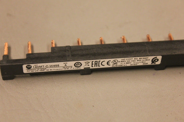 ALLEN BRADLEY 140MT-C-W455 SER A  CONTACT BUSBAR