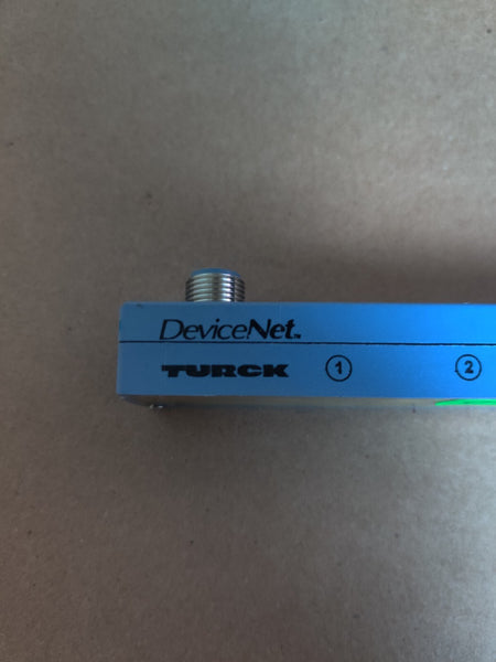 Turck  Devicenet 4 port I/O block JBBS-57-FS-E424 USED