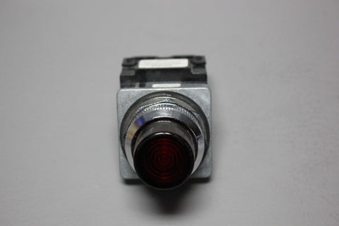 SIEMENS PILOT BUTTON RED LED INDICATOR 52PL4HX W/52AATH2B