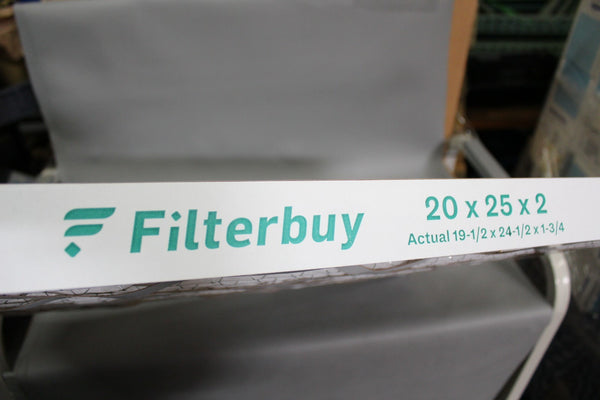 NEW FILTERBUY 20x25x2 MERV 13 FILTER