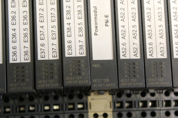 SIEMENS ET 200S I/O RACK WITH MODULES  6ES7 151-1BA02-0AB0 ETC