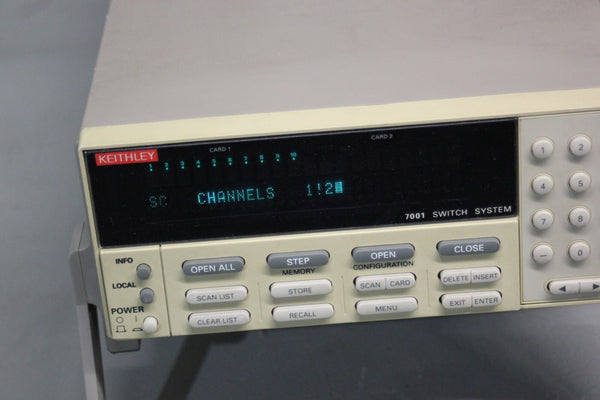 KEITHLEY 7001 SWITCH SYSTEM WITH 7057 MODULE