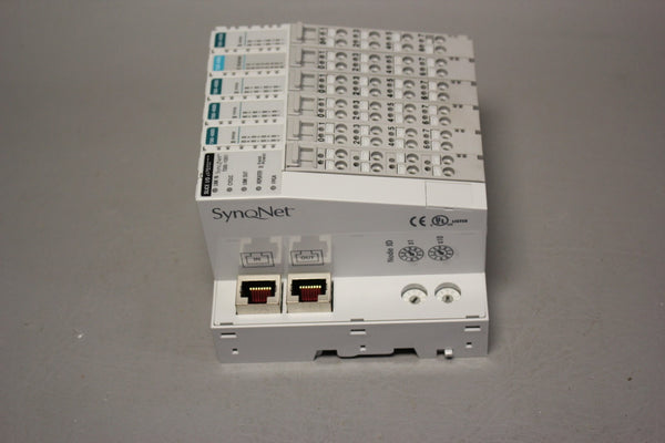 DANAHER SYQNET I/O RACK WITH 6 MODULES (1) TSIO-1001 (4) TSIO-4005 (1)TSIO-4006