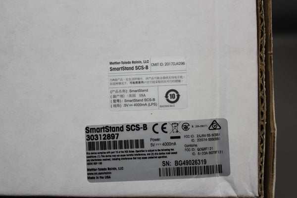 NEW METTLER TOLEDO RAININ SMARTSTAND PIPETTE STAND SCS-B 30312897