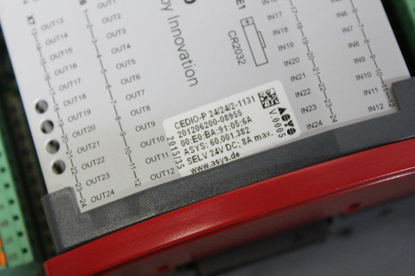 ASYS PLC MODULE  CEDIO-P 24/24/2-1131