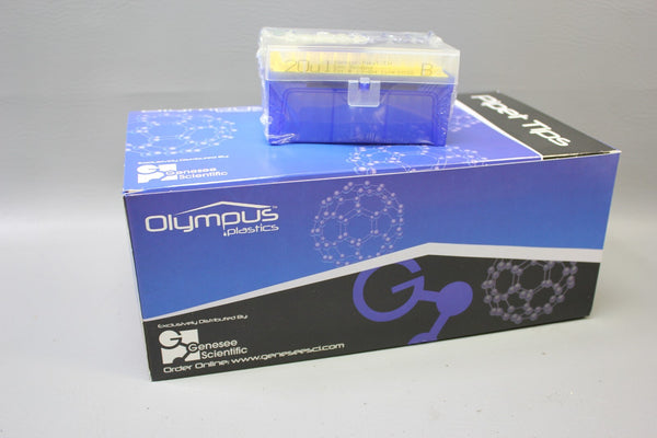 NEW OLYMPUS 20 UL BARRIER TIP LOW BINDING 23-404 960 TIPS SEALED