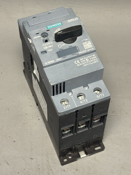 SIEMENS Sirius Circuit Breaker 3RV2031-4UA10