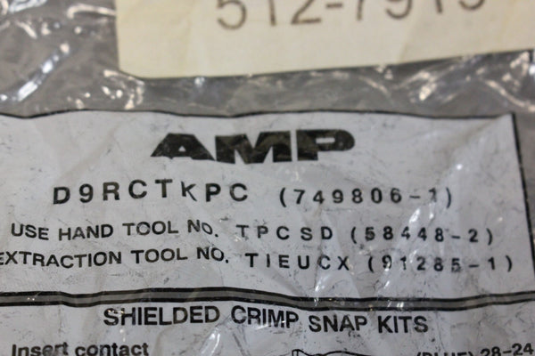 NEW AMP SHIELDED CRIMP SNAP KIT  D9RCTKPC