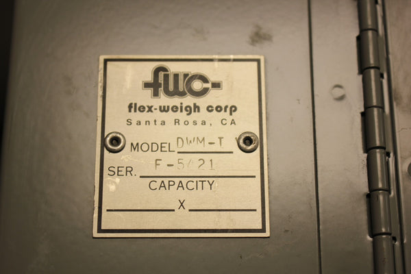 FLEX WEIGH SCALE CONTROL  DWM-IV