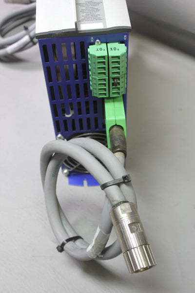 KOLLMORGEN SERVOSTAR 600 SERVO AMPLIFIER WITH I/O MODULE 614-AS S61401-EI