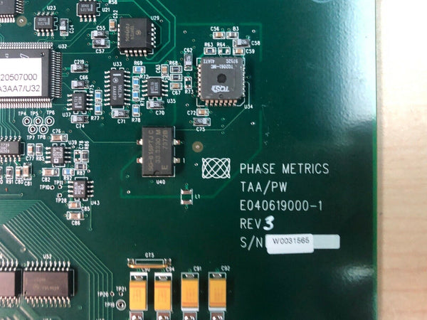 Phase Metrics TAA/PW E040619000-1 Rev 3 Board