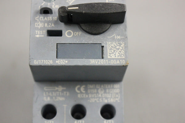 SIEMENS SIRIUS CIRCUIT BREAKER 3RV2011-GA10