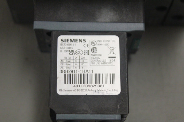 SIEMENS 3RT2046-1NF34 POWER CONTACTOR