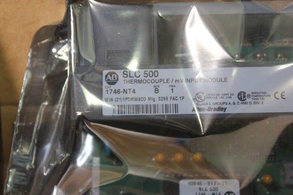 NEW ALLEN BRADLEY THERMOCOUPLE PLC MODULE 1746-NT4 B