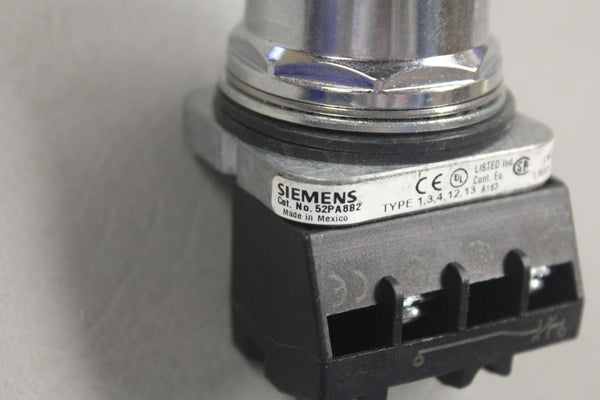 SIEMENS RED PUSHBUTTON MODULE 52PL4D2 52AAF