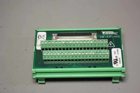 NATIONAL INSTRUMENTS D-SUB TERMINAL CB-37F-HVD 37 PIN SCREW TERMINAL