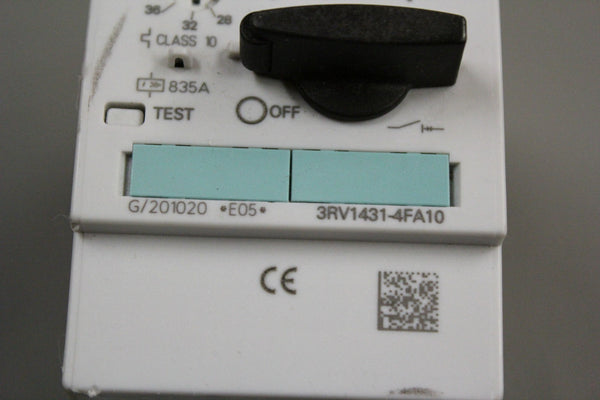 SIEMENS SIRIUS 3RV1431-4FA10 CIRCUIT BREAKER