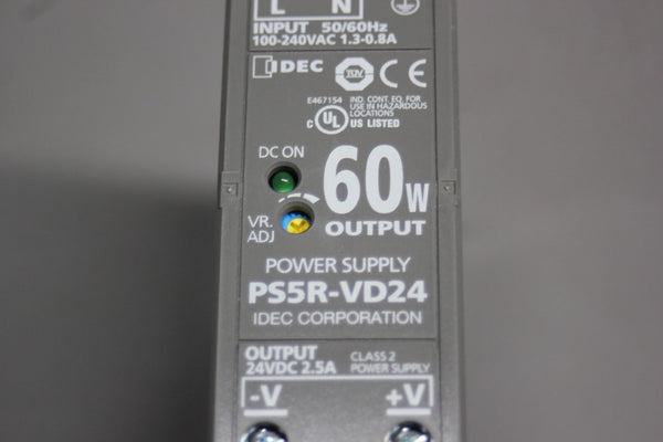 NEW IDEC POWER SUPPLY PS5R-VD24