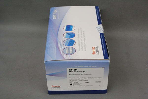 NEW BOX 960 THERMO SCIENTIFIC 20uL ART 20P BARRIER TIP PIPETTE TIPS 2149P