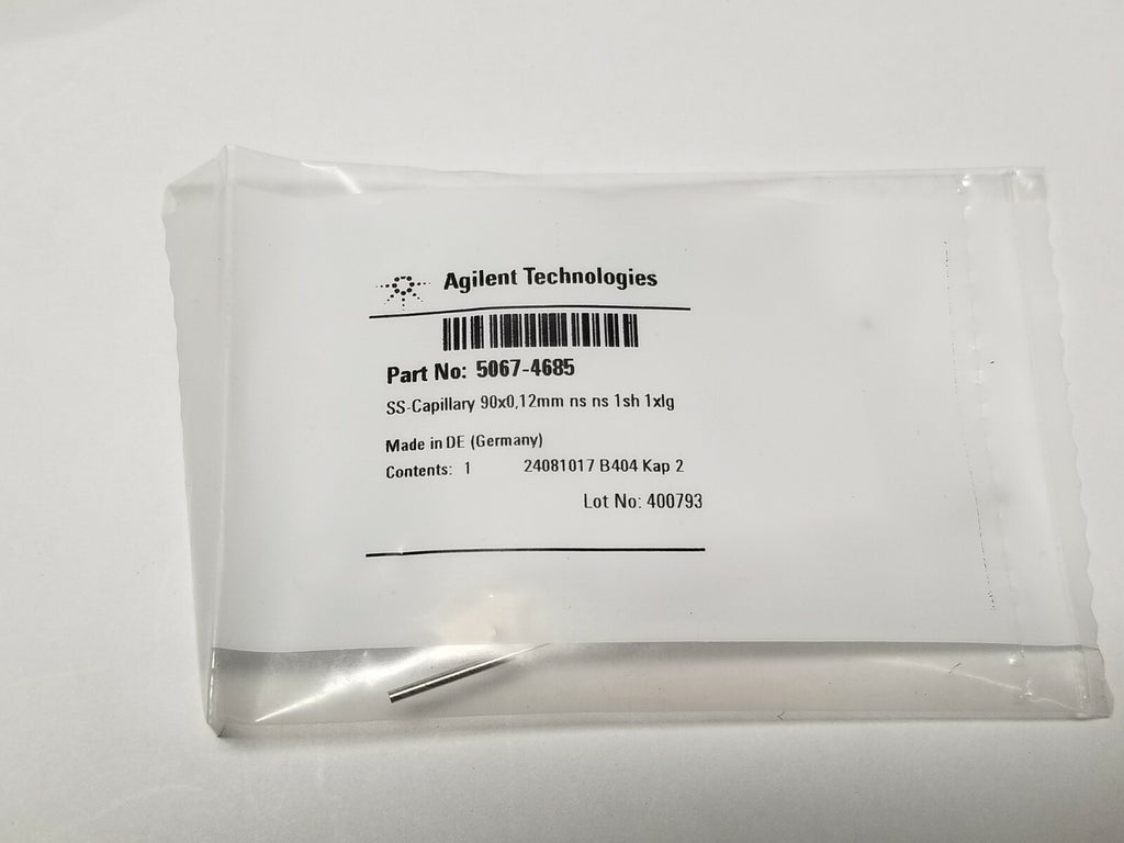 New Agilent SS Capillary 90x0.12mm ns ns 1sh 1xlg