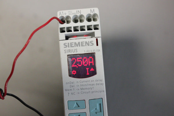 SIEMENS DIGITAL CURRENT MONITORING RELAY 3UG4622-2AW30