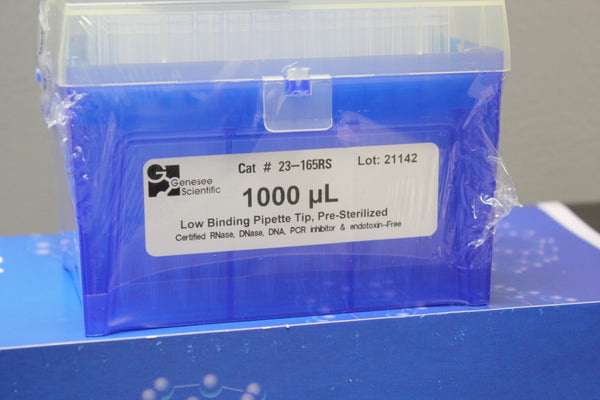 NEW OLYMPUS 1000 UL LOW BINDING PIPETTE TIP 23-165RS SEALED 768 TIPS